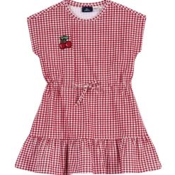 Vestito a maniche corte, in cotone