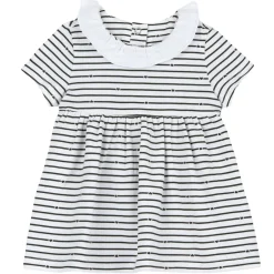 Vestito a maniche corte, in cotone