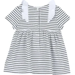 Vestito a maniche corte, in cotone
