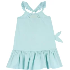 Vestito senza maniche, ideale per il mare